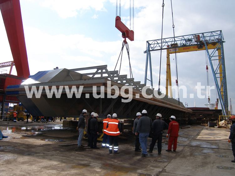 SEDEF SHIPYARD DRY-DOCK GATE - 50x10mt 250 TONS