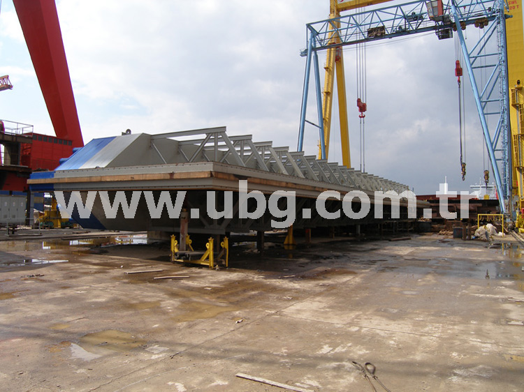 SEDEF SHIPYARD DRY-DOCK GATE - 50x10mt 250 TONS