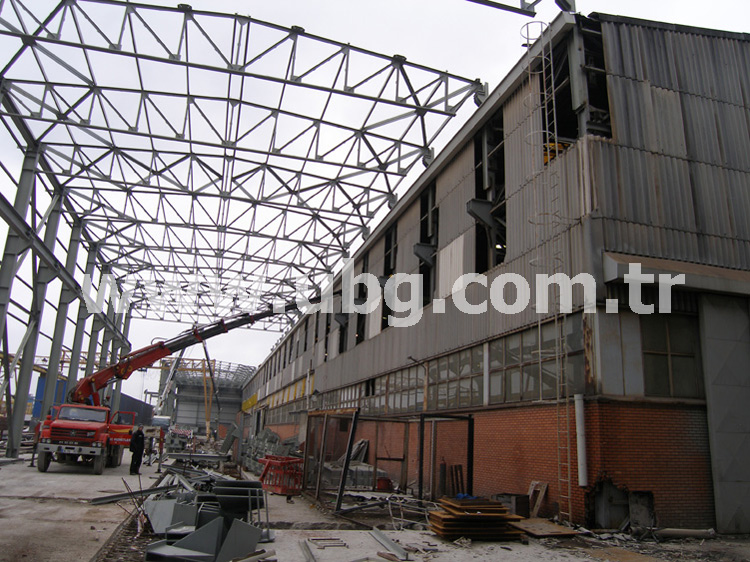 SEDEF SHIPYARD STEEL PROCESSING WORKSHOP - 800 TONS