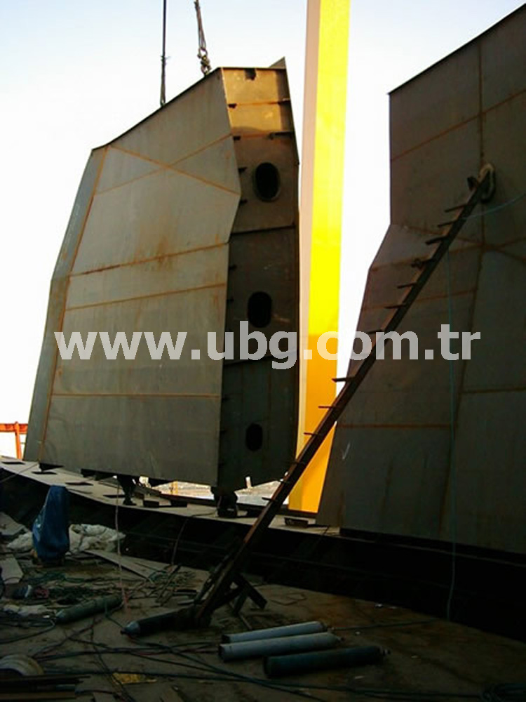 15.000 DWT CHEMICAL TANKER SIDE BLOKLARI