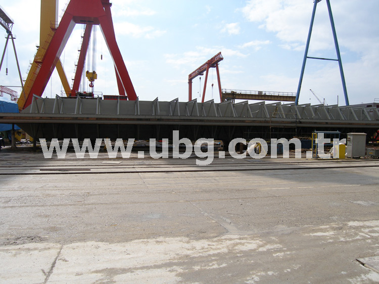 SEDEF SHIPYARD DRY-DOCK GATE - 50x10mt 250 TONS