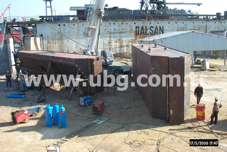 URSA SHIPYARD DRY-DOCK GATE- 16x7mt 60 TONS
