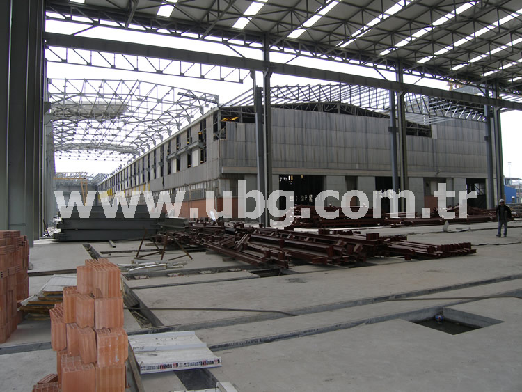 SEDEF SHIPYARD STEEL PROCESSING WORKSHOP - 800 TONS