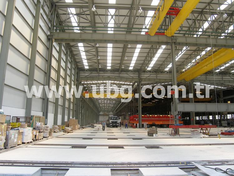 SEDEF SHIPYARD STEEL PROCESSING WORKSHOP - 800 TONS