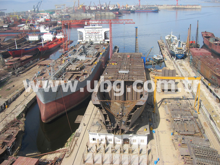 15.000 DWT CHEMICAL TANKER SIDE BLOCKS