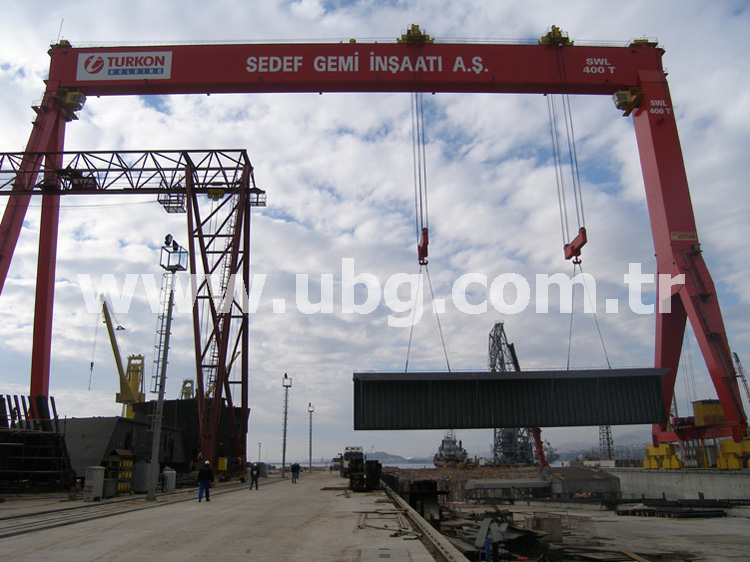 SEDEF SHIPYARD SEMI-WET GATE - 50x8mt 250 TONS