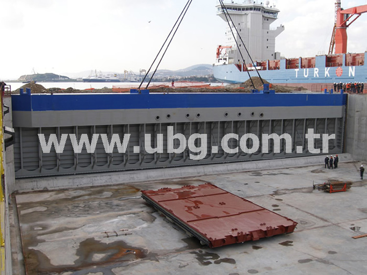 SEDEF TERSHANE KURU HAVUZ KAPAI - 50x10mt 250 TON