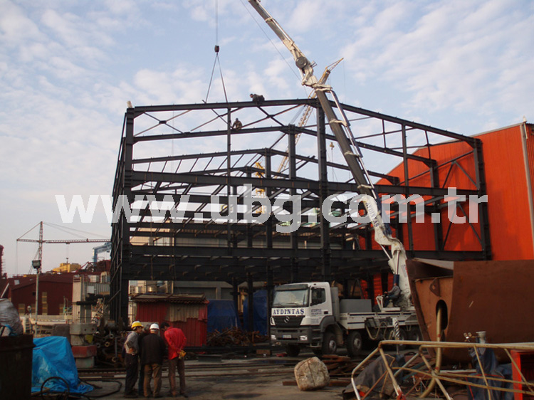 TERSAN SHIPYARD WORKSHOP AND ADMINISTRATIVE BUILDING - 135 TONS