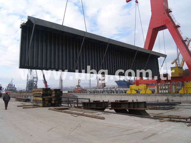 SEDEF SHIPYARD SEMI-WET GATE - 50x8mt 250 TONS