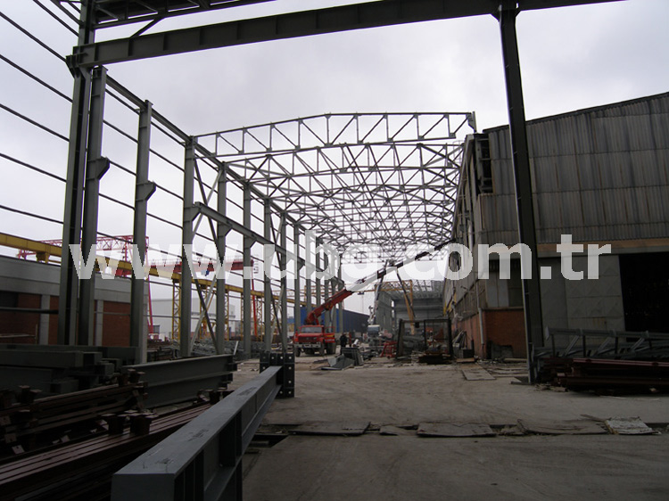 SEDEF SHIPYARD STEEL PROCESSING WORKSHOP - 800 TONS