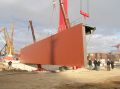 SEDEF TERSHANES YARI ISLAK KIZAK KAPAI - 50x8mt 250 TON